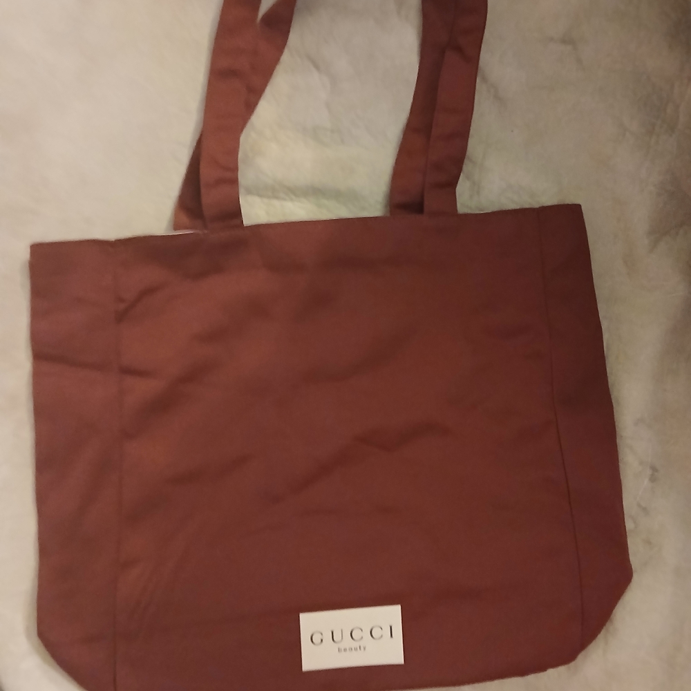 Gucci Burgundy Tote Bag